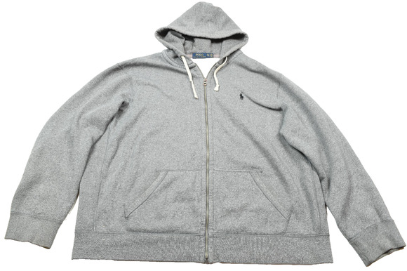 Polo Ralph Lauren Other - Polo Ralph Lauren Hoodie Mens 2XL Gray Heather Long Sleeve Full-Zip
